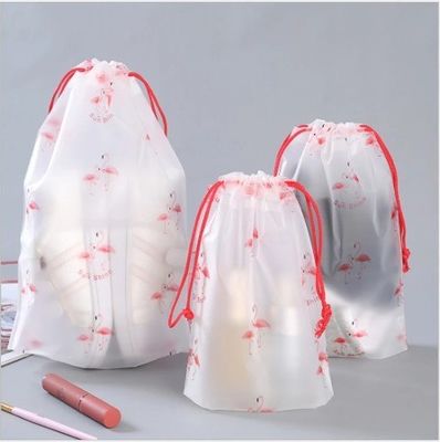 Saco de plástico poliestireno EVA congelado Saco de armazenamento de cordas de plástico para roupas Logotipo personalizado