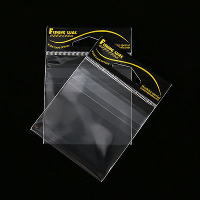 Embalagem de caixa de telemóvel Bolsas auto-aderentes OPP impressas sob medida com design transparente