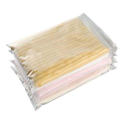 LDPE CPE/EVA/PVC Eco-friendly Zip Lock Clothing Plastic Zipper Bag com Furo de Ventilação