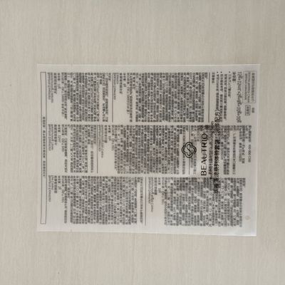 Polísaco de advertência de asfixia transparente para serviço OEM Embalagens PET/PE CPP aceites