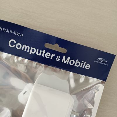 Serviço OEM aceito Logotipo impresso personalizado Bolsas Mylar para embalagens de eletrônicos de consumo