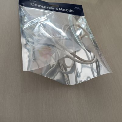 Serviço OEM aceito Logotipo impresso personalizado Bolsas Mylar para embalagens de eletrônicos de consumo