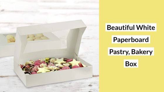 Caixas de bolos Kraft personalizadas de 12x8x2.25 polegadas para embalagens ecológicas
