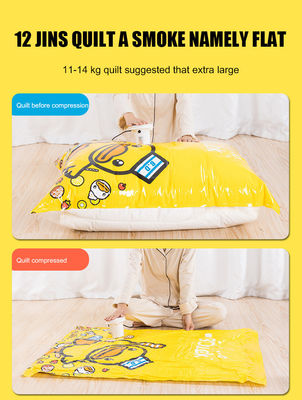 Saco de armazenamento de cobertor dobrável conveniente para viagens e organização doméstica Material de PVC