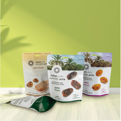 Material de qualidade alimentar Sacos de embalagem de alimentos personalizados em vários estilos, tamanhos e cores