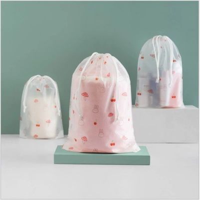 Saco de plástico poliestireno EVA congelado Saco de armazenamento de cordas de plástico para roupas Logotipo personalizado