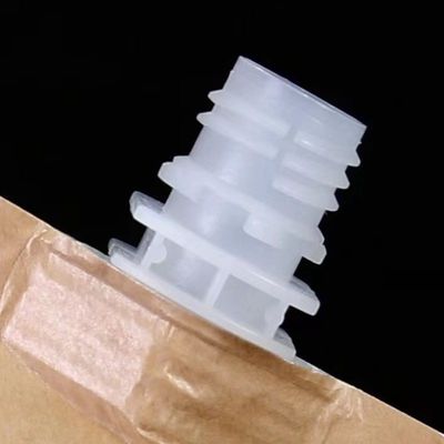 Bolsa de escova para creme cosmético líquido papel kraft plástico material laminante