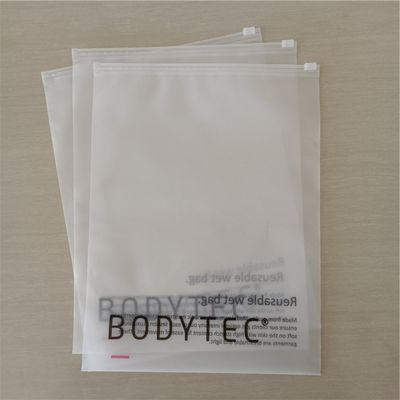 Logotipo personalizado PET/PE CPP Zip Lock Pouch Packaging para cosméticos congelados e roupas de banho