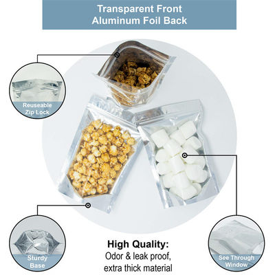 Conveniente 6x9 Inch Proof Odor Zipper Saco para Outro Armazenamento de Alimentos em material Mylar