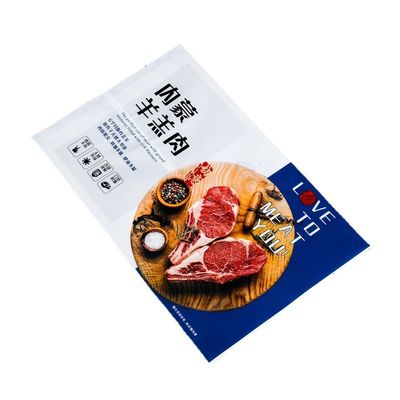 Outros sacos de embalagem de carne congelada de plástico composto PE para cuidados pessoais com material
