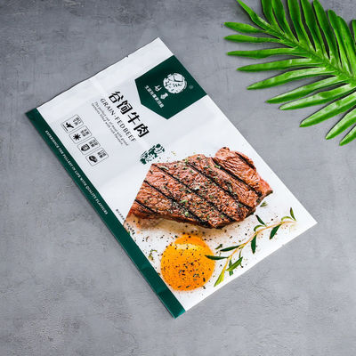 Outros sacos de embalagem de carne congelada de plástico composto PE para cuidados pessoais com material