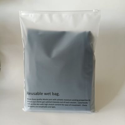 Logotipo personalizado PET/PE CPP Zip Lock Pouch Packaging para cosméticos congelados e roupas de banho