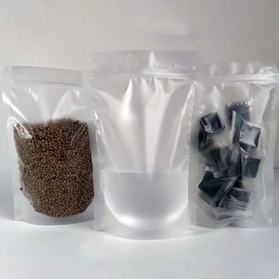 Embalagem de plástico para frutas secas e cereais diversos Saco de fecho auto-sustentável