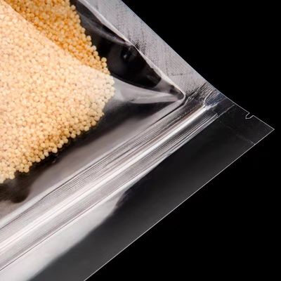 Embalagem de plástico para frutas secas e cereais diversos Saco de fecho auto-sustentável