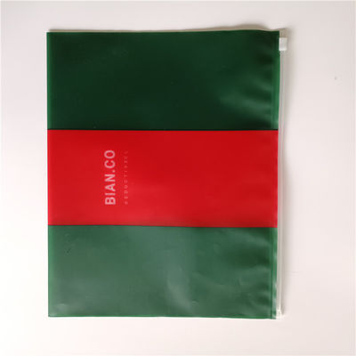 Pvc Biodegradable impermeável plástico Ziplock Saco de armazenamento Organizador para selar manobra