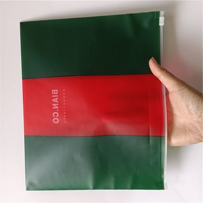 Pvc Biodegradable impermeável plástico Ziplock Saco de armazenamento Organizador para selar manobra