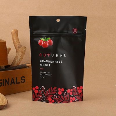 Pedidos personalizados aceites Sacos de embalagem de alimentos auto-sustentáveis para frutas secas e nozes