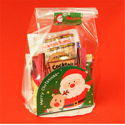 Pedido personalizado Saco de Biscoitos Diy feito à mão para PE Saco de Páscoa de Natal
