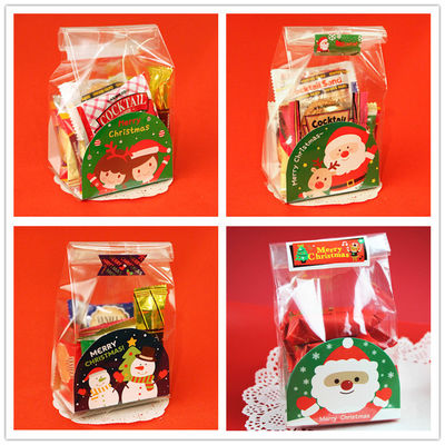 Pedido personalizado Saco de Biscoitos Diy feito à mão para PE Saco de Páscoa de Natal
