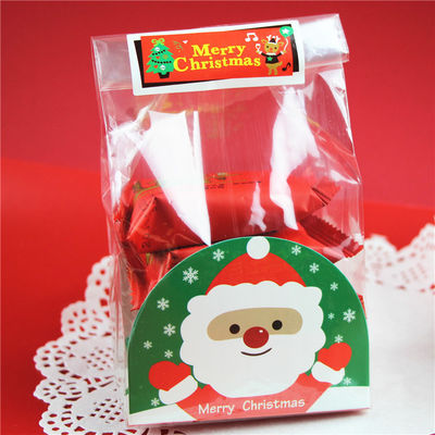 Pedido personalizado Saco de Biscoitos Diy feito à mão para PE Saco de Páscoa de Natal