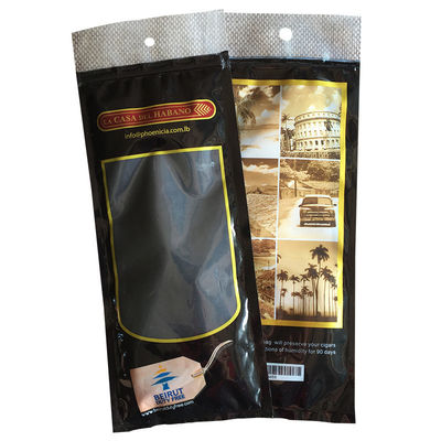 Gravnre Impressão Stand Up Pouch Custom Zip Lock Sacos de cigarros para hidratar cigarros