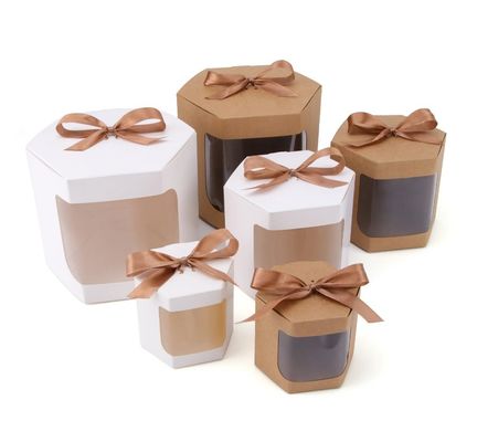 Elegante Quadrado Branco Personalizado 4 6 8 10 12 14 polegadas Pan de Janela Casamento Pan de Aniversário Caixas de Bolo