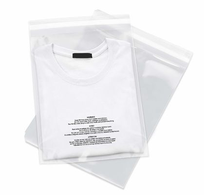 Polybags Sacos de vácuo para calçados industriais Vestuário organizador de sacos de ziplock reabrivel