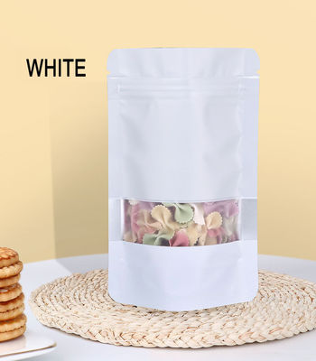 Pacote Ziplock de acabamento fosco para frutas secas