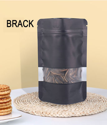 Pacote Ziplock de acabamento fosco para frutas secas
