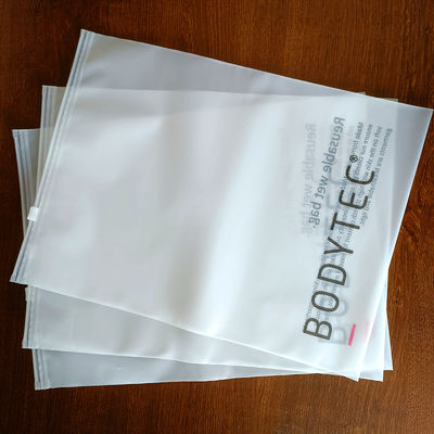 Saco holográfico Mylar para embalagens de vestuário transparentes, de estrutura de material PE