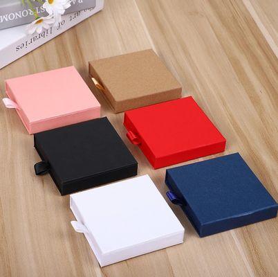 Caixa de embalagem de presente de papel para embalagem de pulseira personalizada