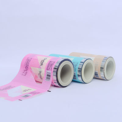Exigências do cliente Espessura PE Laminado Folha de Alumínio Instant Tea Powder Stick Wrapper