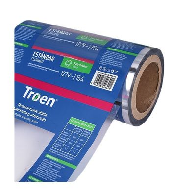 2023 Arrive Metallized Film Rolo de filme de plástico para saquete de embalagem filme à prova de umidade
