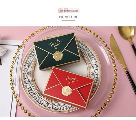 Impressão personalizada Caixa de papel dobrável de luxo Caixas de embalagem de papel elegante para chocolate