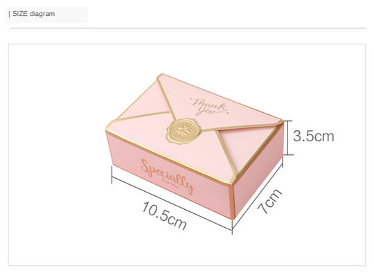 Impressão personalizada Caixa de papel dobrável de luxo Caixas de embalagem de papel elegante para chocolate