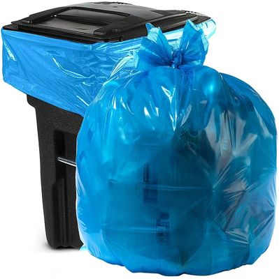 Resistência à tração Resistência à tração Saco de plástico pesado Pacote para lixo em cor branca