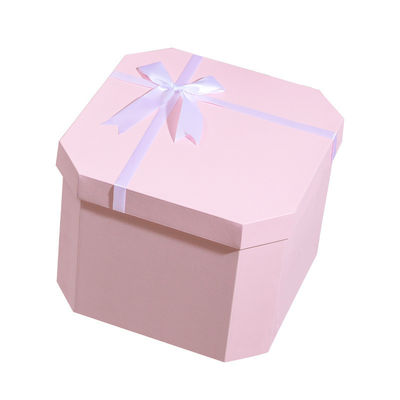 Caixinha de presente de aniversário caixa de embalagem caixa de papel presente para tamanho de logotipo personalizado