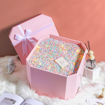 Caixinha de presente de aniversário caixa de embalagem caixa de papel presente para tamanho de logotipo personalizado