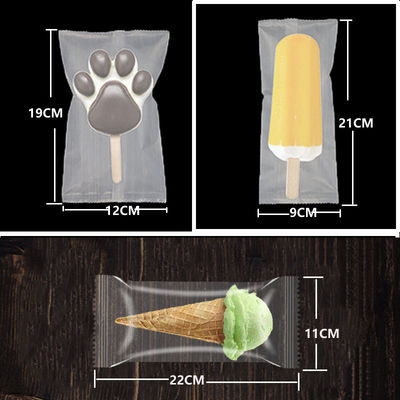 Embalagem de sorvete de plástico para embalagens de gelados