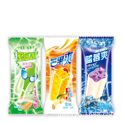Embalagem de sorvete de plástico para embalagens de gelados