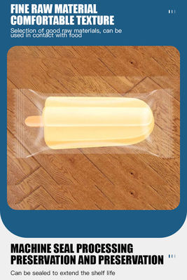 Embalagem de plástico descartável para gelados