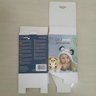 Caixa de embalagem de papel ondulado personalizada com impressão de logotipo Material de embalagem ecológico