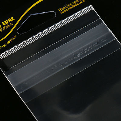 Embalagem de caixa de telemóvel Bolsas auto-aderentes OPP impressas sob medida com design transparente