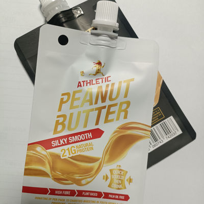 0.15MM Espessura Marrom Mylar 90g Alumínio Folha de Bolso para embalagem de purê de frutas