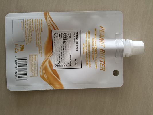 0.15MM Espessura Marrom Mylar 90g Alumínio Folha de Bolso para embalagem de purê de frutas
