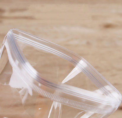 Sacos de plástico transparentes com fecho de fechadura para alimentos para embalagens em granel de Skittles biodegradáveis