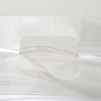 Caixas de bolo de flores transparentes de PVC de casamento, embalagem de presente de aniversário de Natal com alças