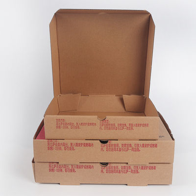 Caixas com ranhuras 9 polegadas cartão ondulado descartável caixa de almoço de papel para assar e levar