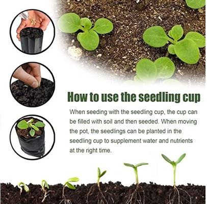 Saco de plástico para planta de jardim planta de frutas vegetais florista