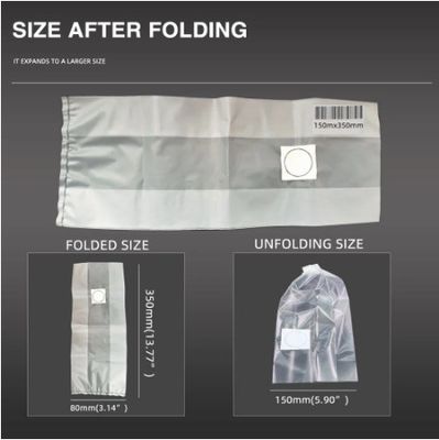 Sacos de germinação de cogumelos com sacos de plástico autoclave resistentes e capacidade personalizada